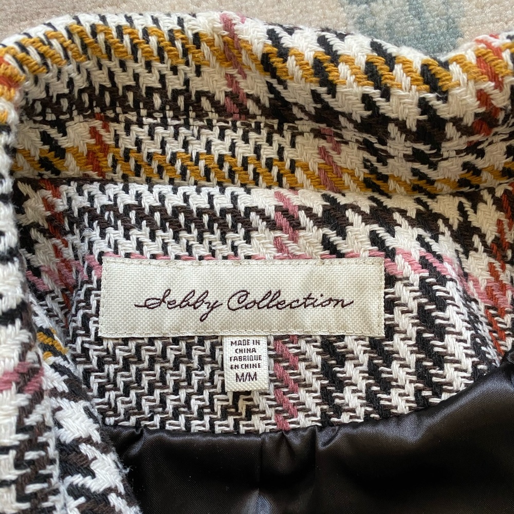 Nordstrom Sebby Collection Patterned Coat - Picture 2 of 5